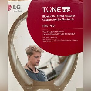 LG Tone Pro Bluetooth HBS-750 Stereo Around the Neck Headset